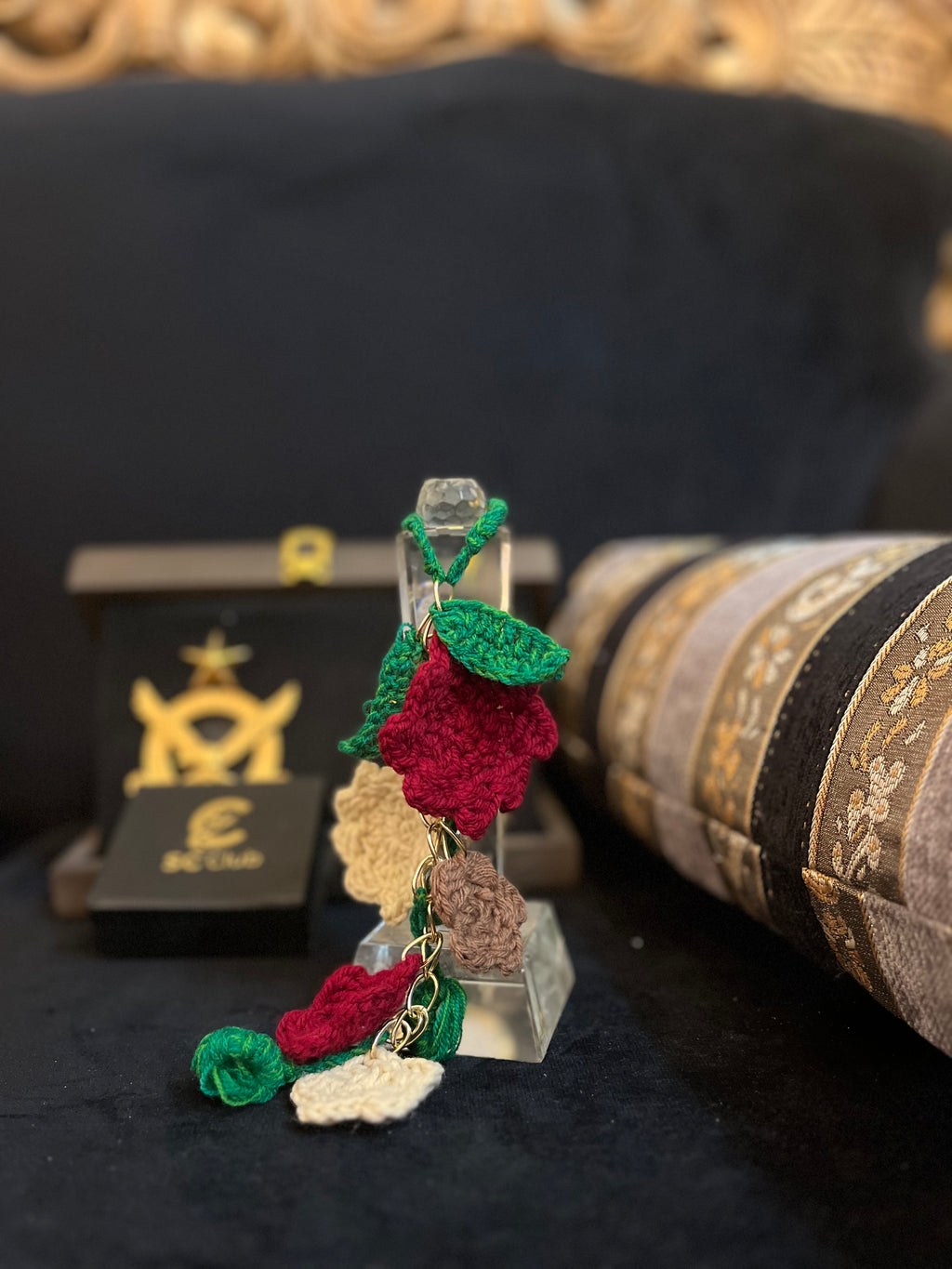 Handmade keychains and bags