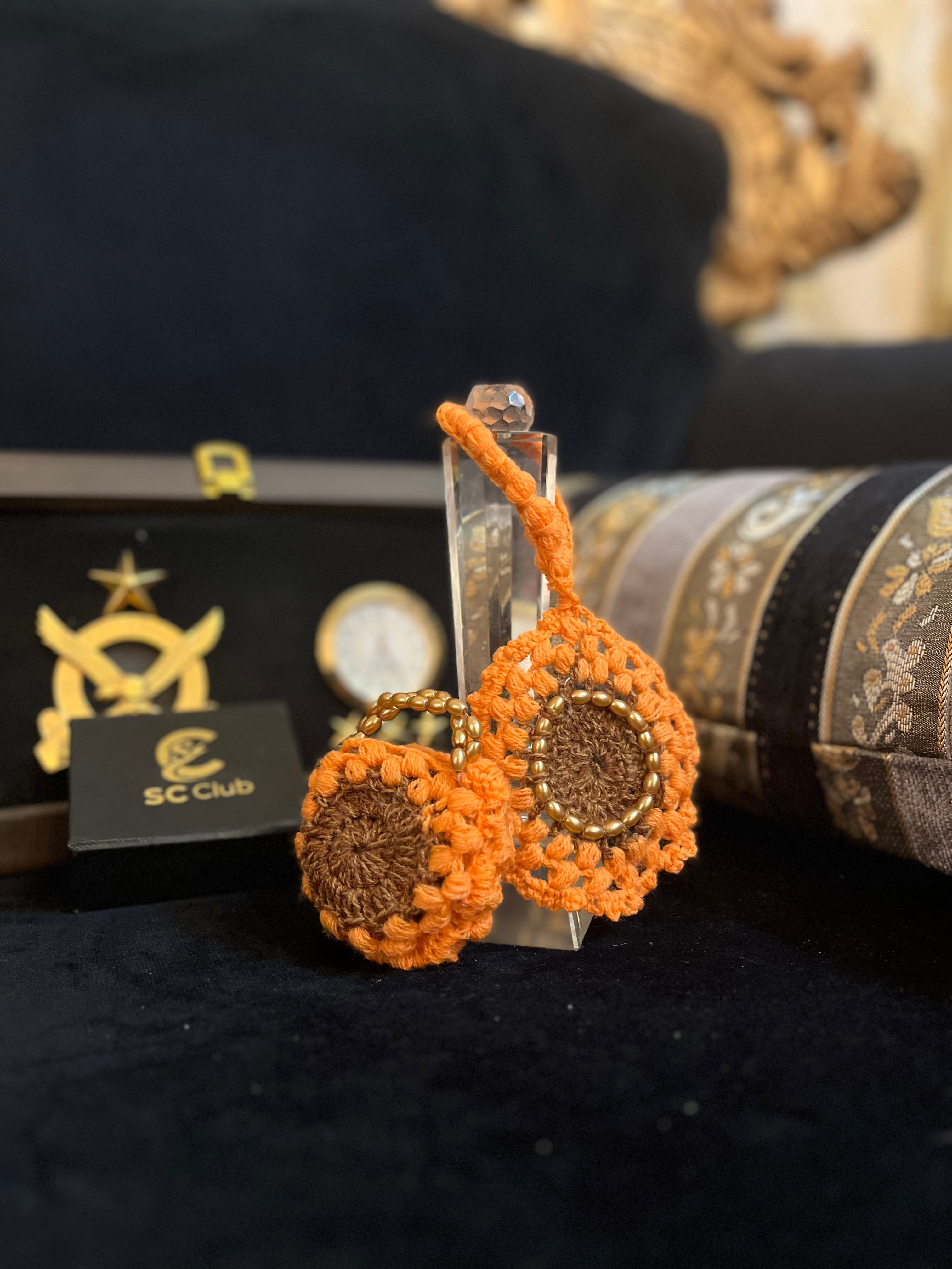 Handmade keychains and bags